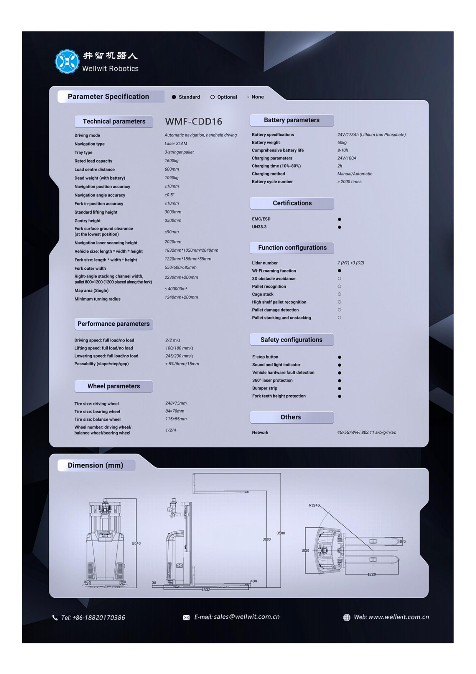 Product Specification WMF-CDD16 EN_01